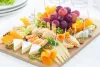 Deski serów, mięs, ryb, owoców